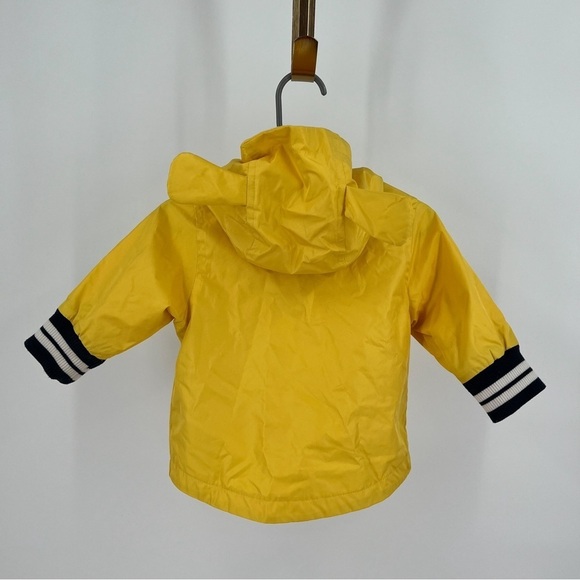 London Fog yellow raincoat with puppy dog - Picture 4 of 4